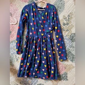 Mini Boden heart dress size 9/10